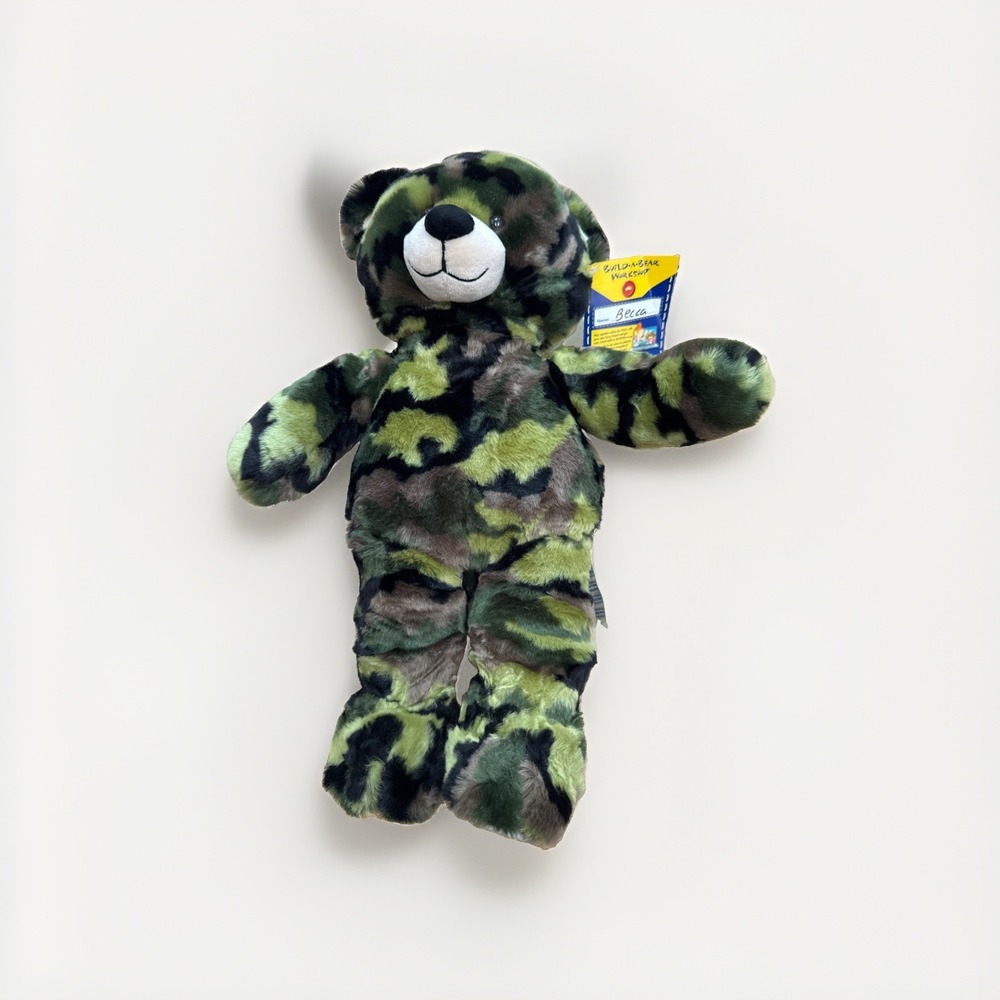 16" Build-A-Bear Camo Bear #2